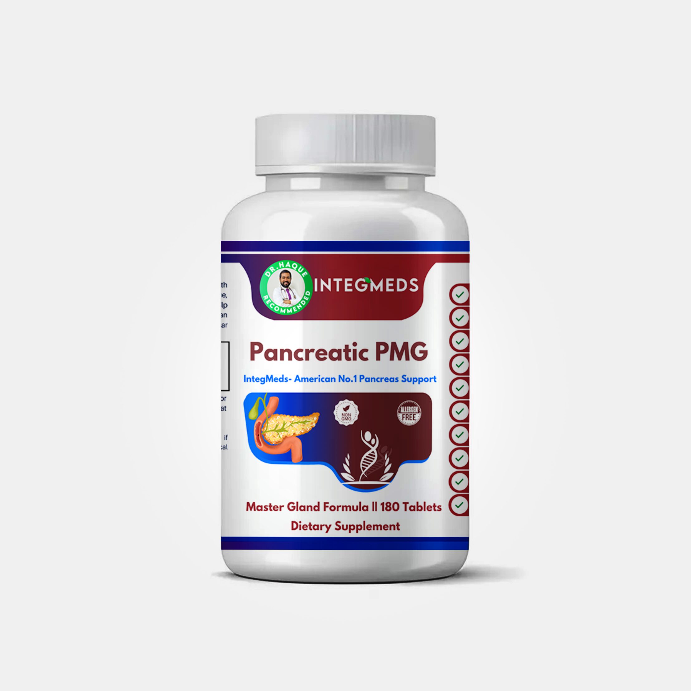 Pancreatic PMG 180 Tablets