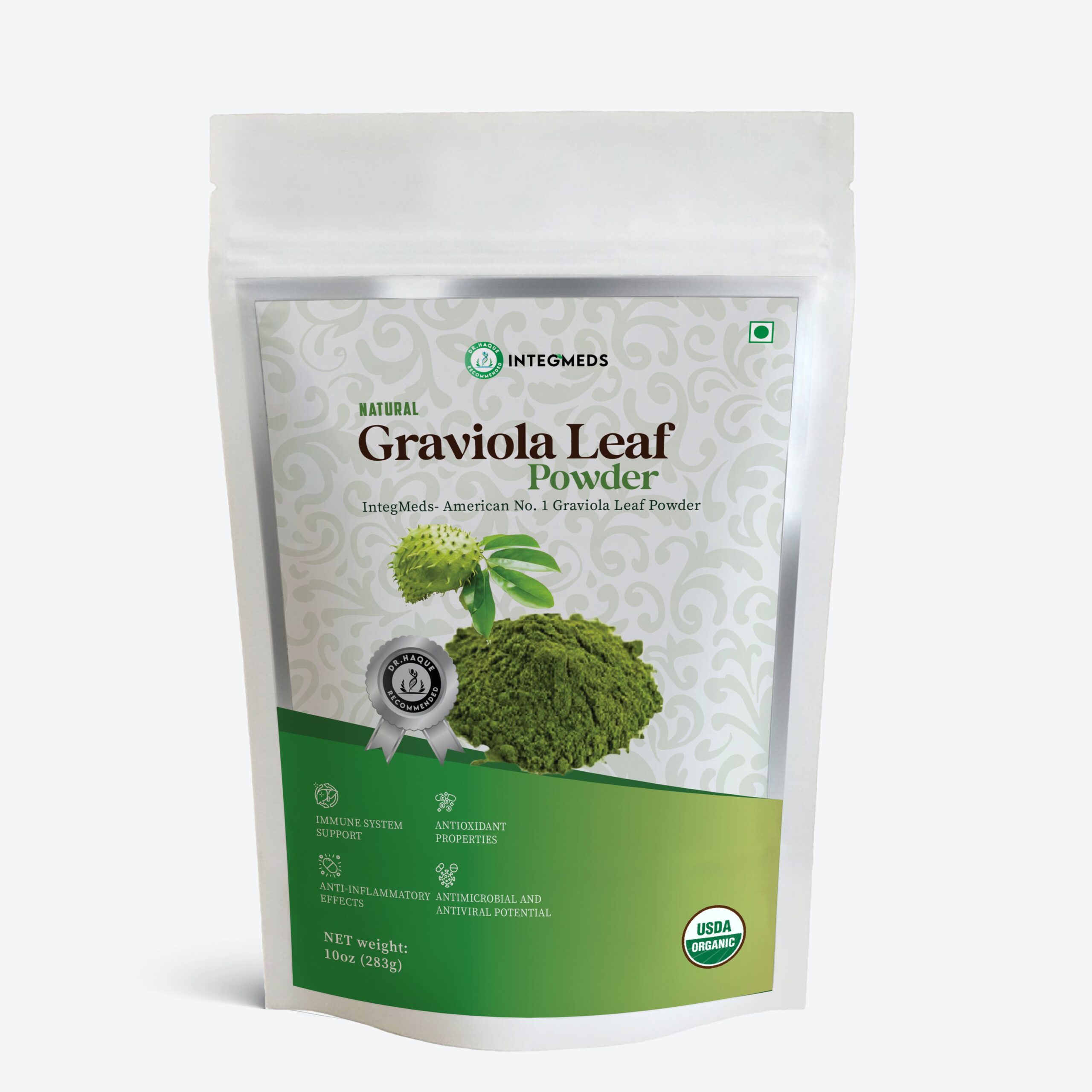 Organic Graviola Leaf Powder 283g