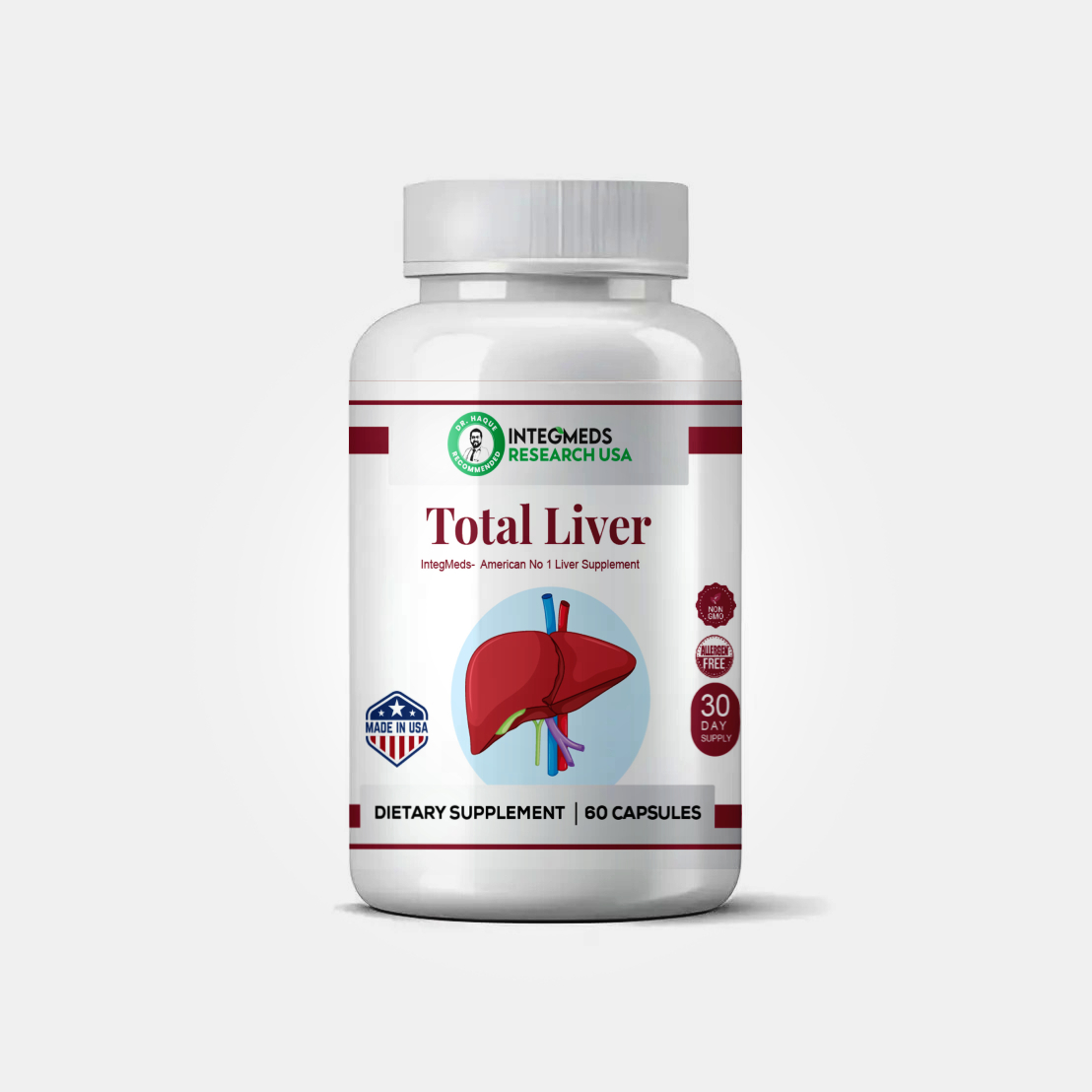 INTEGMEDS Total Liver 60 Capsules